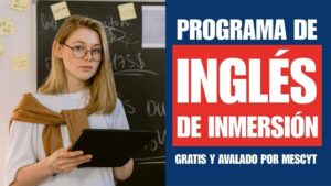 programa gratis de inglés de inmersión por la mescyt 2025-2026
